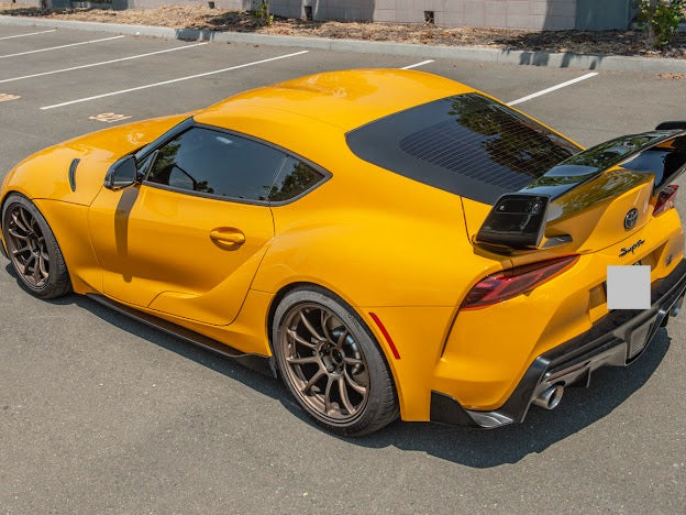 2020-Up Toyota GR Supra A90 A91 | ST Style GLOSSY BLACK Rear Trunk Lid Wing Spoiler