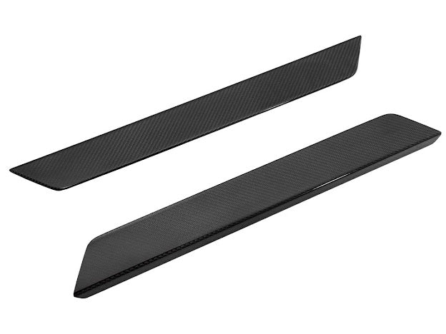 2020-UP CORVETTE C8 | CARBON FIBER SIDE DOOR SILL PLATE STRIP COVERS PANELS