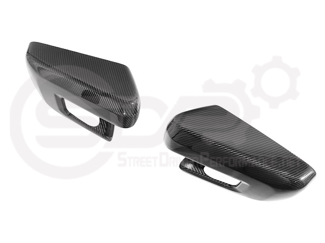 2022-UP FORD F-150 LIGHTNING | FACTORY STYLE CARBON FIBER SIDE MIRROR CAP COVERS (PAIR)