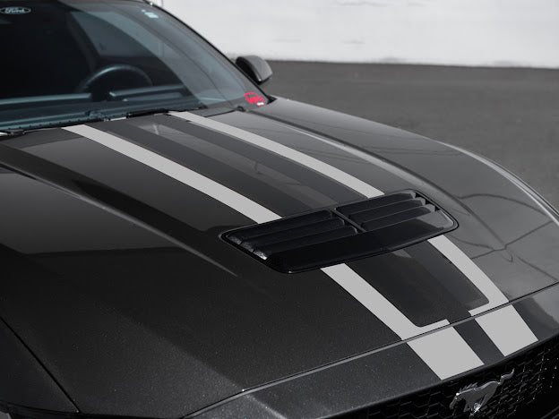 2024-UP FORD MUSTANG S650 | HOOD BODY STRIPE 3M DECALS