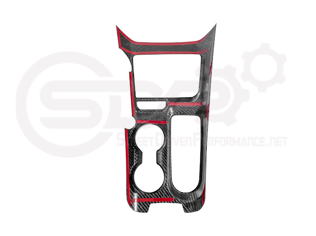 2021-UP FORD BRONCO CARBON FIBER GEAR SHIFT PANEL TRIM COVER