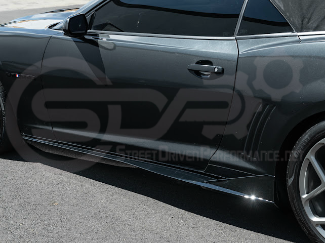 2010-2015 5TH GEN CAMARO PERFORMANCE TRACK PACKAGE SIDE SKIRTS ROCKER PANEL GROUND EFFECTS