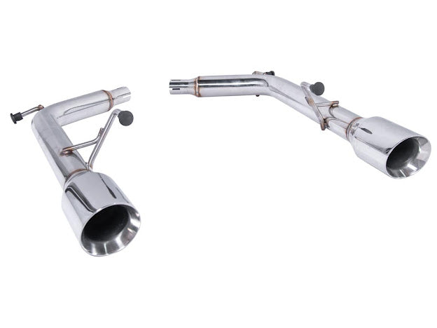 2007-2008 INFINITI G35 SEDAN & 2008-2014 INFINITI G37 SEDAN | MUFFLER DELETE AXLE BACK DUAL TIPS EXHAUST (CHROME TIPS OR BURNT BLUE TIPS)