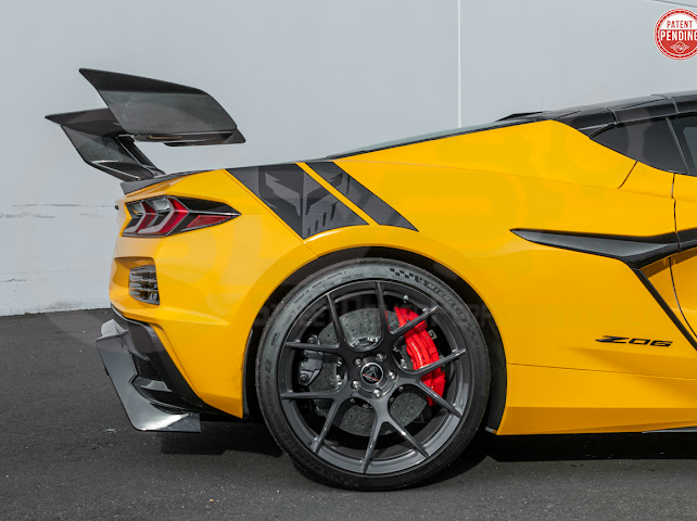 2023-UP CORVETTE C8 Z06 | ZR1 STYLE REAR WING SPOILER