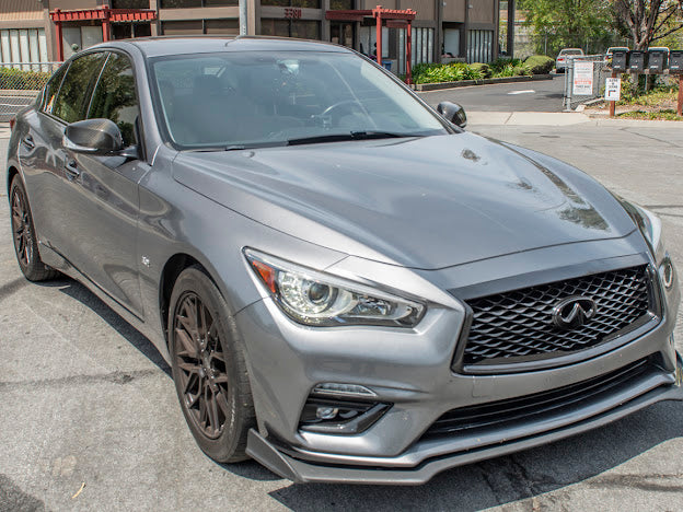 2014-Up Infiniti Q50 Q60 Q70 QX30 Factory CARBON FIBER Side Mirror Covers Pair