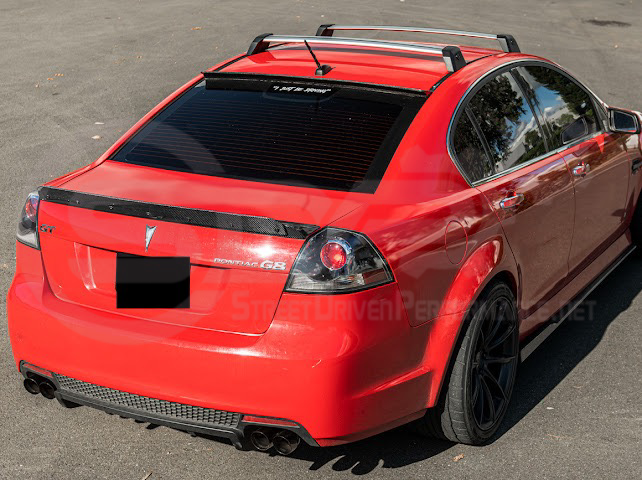 2008-2009 PONTIAC G8 | CARBON FIBER REAR TRUNK LID WICKERBILL SPOILER WING