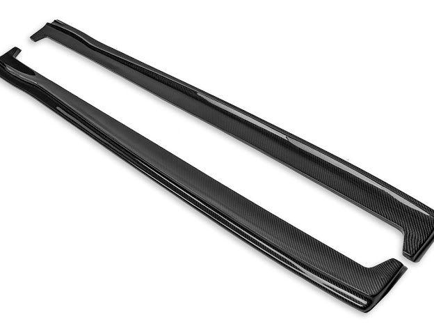 2013-2018 Ford Focus ST | RS CARBON FIBER *ADD-ON*  Side Skirts Rocker Panel Extensions Ground Effects