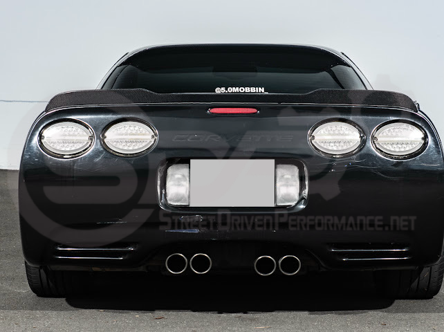 1997-2004 Corvette C5 Z06 Coupe | SDP Performance CARBON FIBER Rear Window Top Roof Wing Spoiler