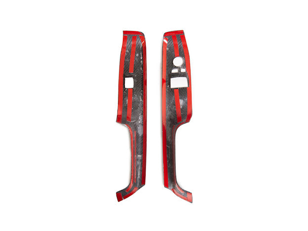 2020-Up Toyota GR Supra A90 | Factory Style DRY CARBON FIBER Side Door Window Switch Panel Cover