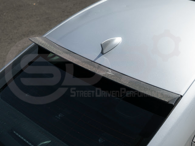 2021-UP LEXUS IS300 & IS350 | JDM PERFORMANCE STYLE CARBON FIBER ADD ON REAR ROOF TOP WINDOW SPOILER WING