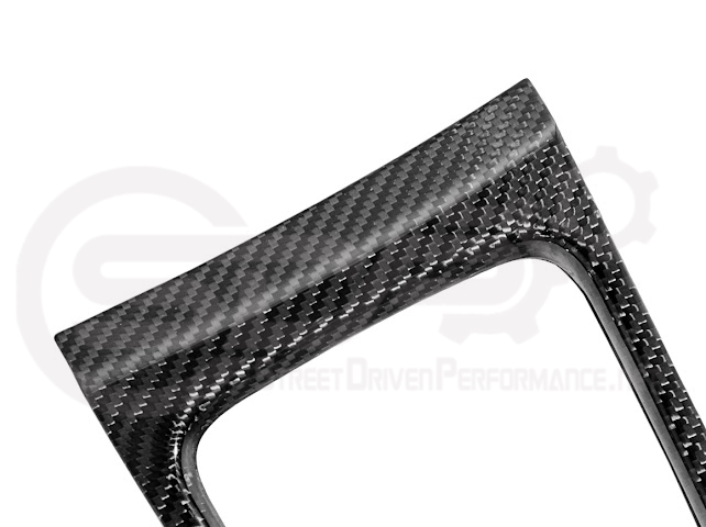 2015-2023 FORD MUSTANG S550 | CARBON FIBER CENTER GEAR SHIFT PANEL TRIM COVER
