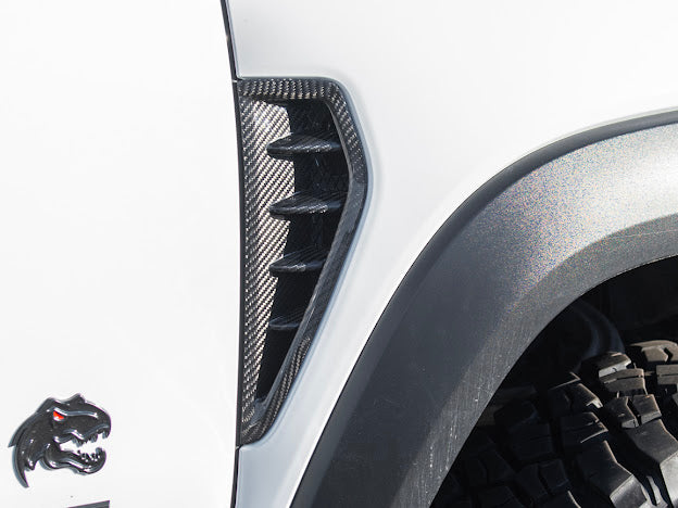 2019-UP RAM 1500 TRX CARBON FIBER SIDE DOOR FENDER VENT TRIM