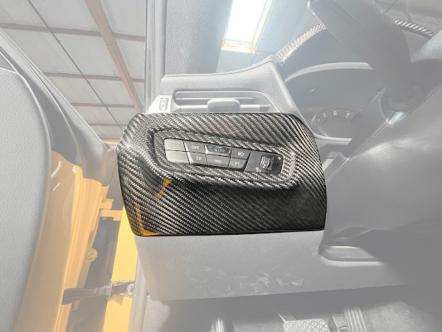 2020-Up Toyota GR Supra A90 A91 | Factory Style CARBON FIBER Headlight Adjustment Switch Button Cover