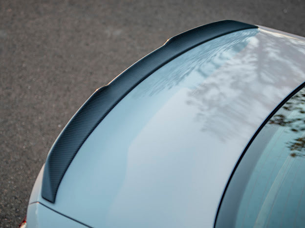 2021-UP BMW G82 / G83 M4 | M-PERFORMANCE STYLE CARBON FIBER REAR TRUNK SPOILER WING