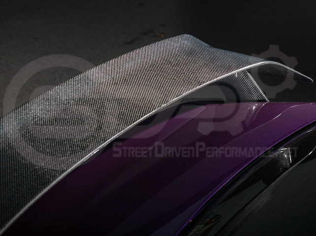 2023-UP BMW G87 M2 | M PERFORMANCE TRACK CARBON FIBER REAR HIGH WING SPOILER