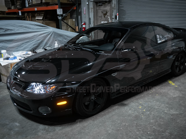 2004-2006 Pontiac GTO | Front Clear / Red / or Black Lens Amber Light LED Side Markers Pair
