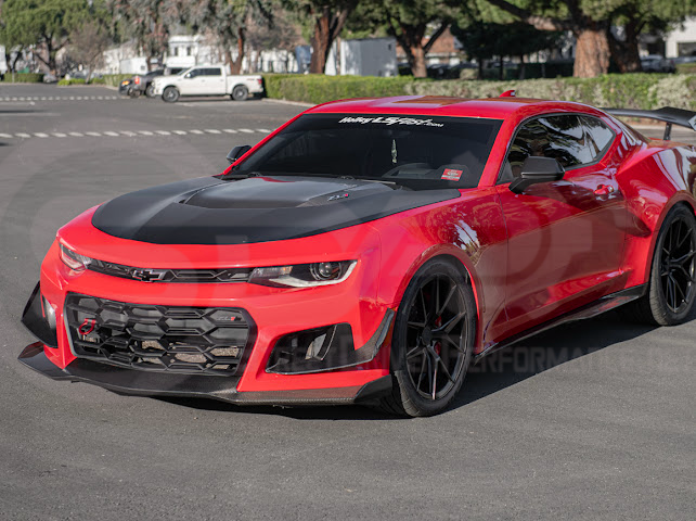 2016-2024 6TH GEN CAMARO ZL1 SIDE SKIRTS ROCKER PANLES GROUND EFFECTS