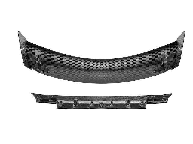 2024-UP MUSTANG S650 | CARBON FIBER GT500 REAR HIGH WING SPOILER