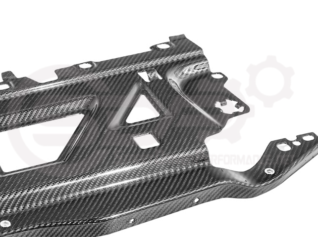 2021+ BMW G87 G80 G82 M2 M3 M4 | DRY CARBON FIBER WATER TANK RADIATING PLATE COVER TRIM