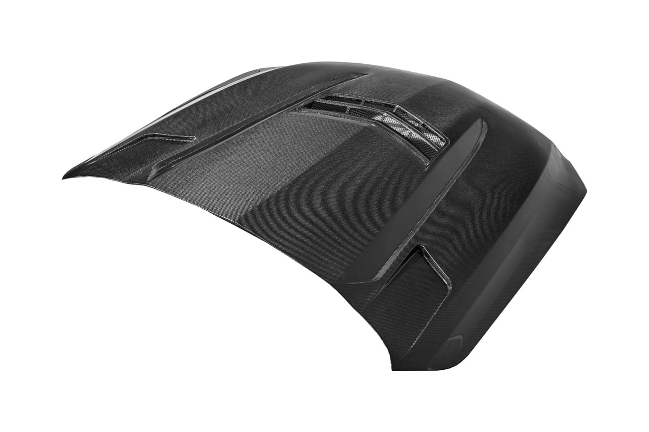 2020-Up Cadillac CT5 / CT5-V / CT5-V Blackwing | Blackwing Style CARBON FIBER Front Vented Hood