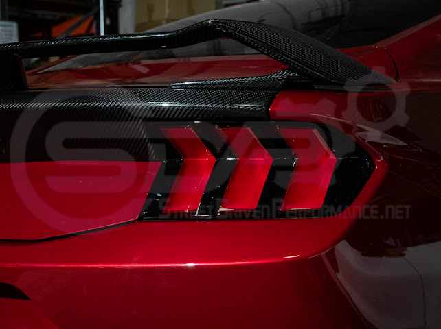 2024-Up Ford Mustang S650 | EURO Style Sequential Signal LED Clear Lenses Rear Taillights Pair