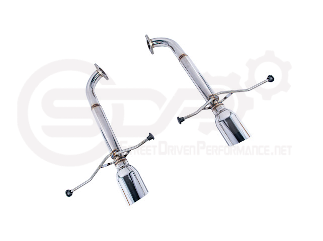 2019-PRESENT SUBARU ASCENT | MUFFLER DELETE AXLE BACK EXHAUST (CHROME OR BURNT BLUE TIPS)