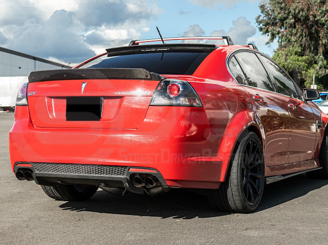 2008-2009 PONTIAC G8 | CARBON FIBER REAR TRUNK LID WICKERBILL SPOILER WING