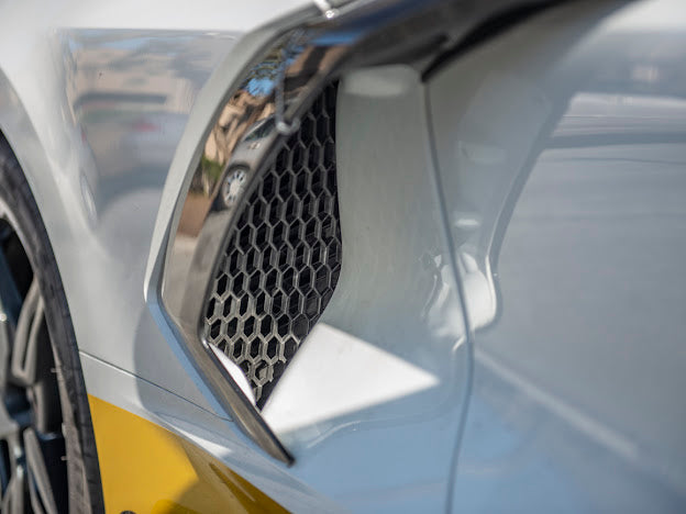 2020+ CORVETTE C8 STINGRAY & Z51 SIDE INTAKE MESH GRILLE PAIR