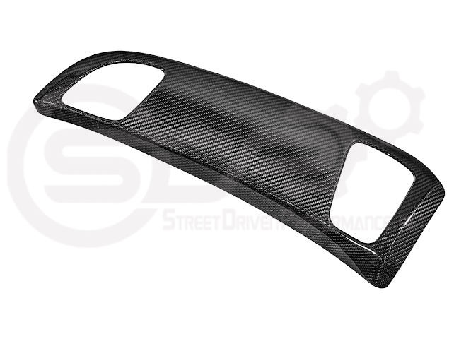 2014-2019 CHEVROLET CORVETTE C7 | DRY CARBON FIBER PASSENGER SIDE DASHBOARD AIR DUCT VENT PANEL COVER