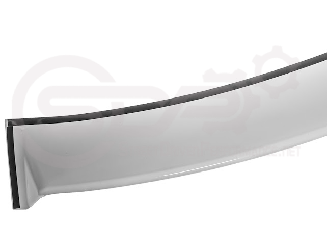 2003-2008 Toyota Corolla | JDM Tape-On Tinted Black Rear Roof Window Visor Guard