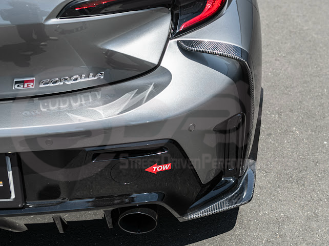 2023-UP GR COROLLA | JDM VRS STYLE REAR BUMPER GARNISH EXTENSION