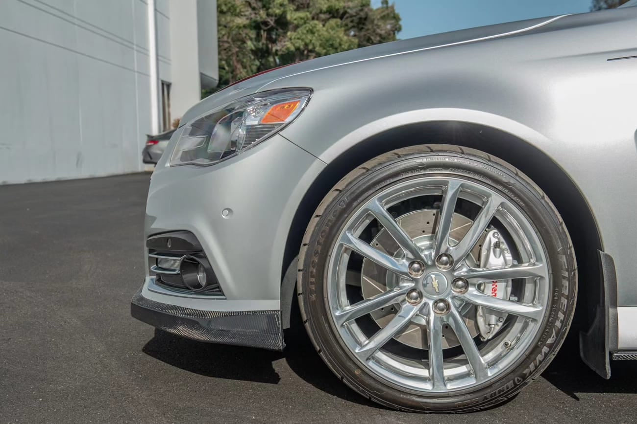 2014- 2015 Chevrolet SS SDP Carbon Fiber Front Bumper Lip Splitter Chevy SS