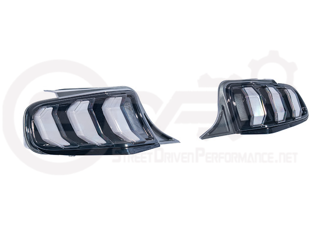 2010-2014 FORD MUSTANG S197 | S550 EURO STYLE SEQUENTIAL SIGNAL LED REAR TAILLIGHTS PAIR