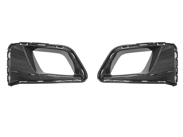 2017-UP CAMARO ZL1 1LE FRONT AIR DUCT BEZELS & CANARDS DIVE PLANES