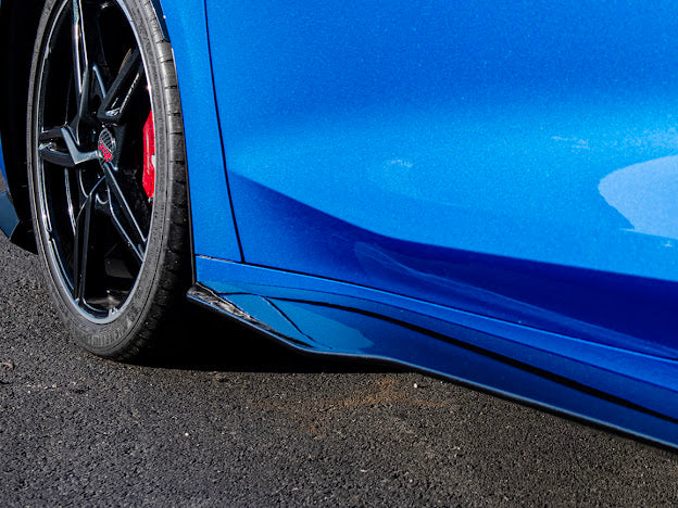 2020+ CHEVROLET CORVETTE C8 STINGRAY | Z06 PACKAGE SIDE SKIRTS ROCKER PANELS GROUND EFFECTS
