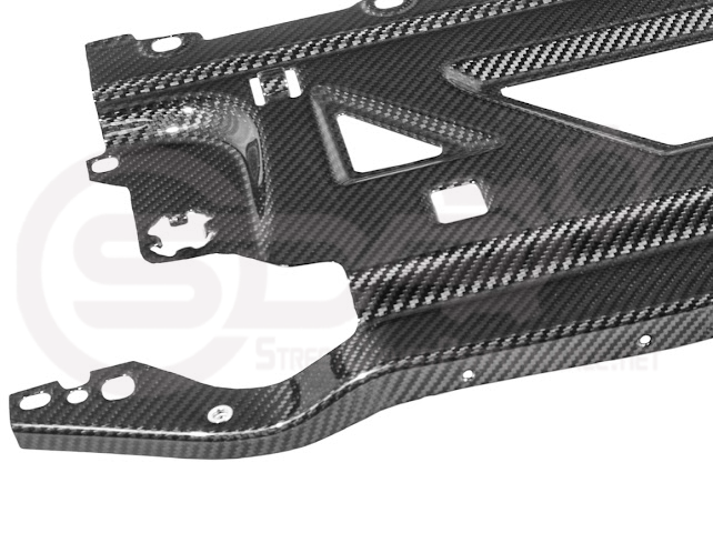 2021+ BMW G87 G80 G82 M2 M3 M4 | DRY CARBON FIBER WATER TANK RADIATING PLATE COVER TRIM