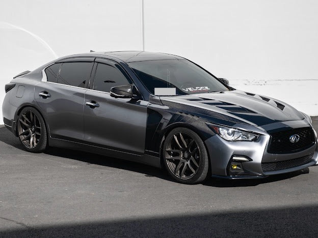 2014-UP INFINITI Q50 CARBON FIBER FRONT HOOD