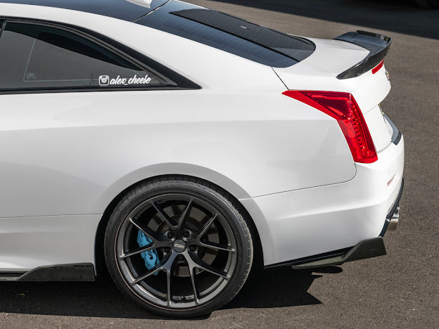 2016-2019 ATS-V COUPE  | Wickerbill Trunk Spoiler Wing Carbon Fiber