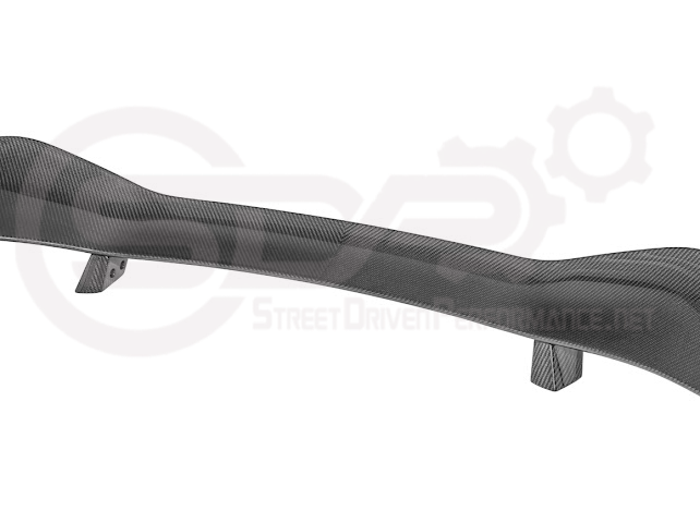 2023-Present Chevrolet Corvette C8 Z06 & E-Ray | Z06 GM Factory Style CARBON FIBER Rear High Wing Spoiler W/ Z07 Performance Package
