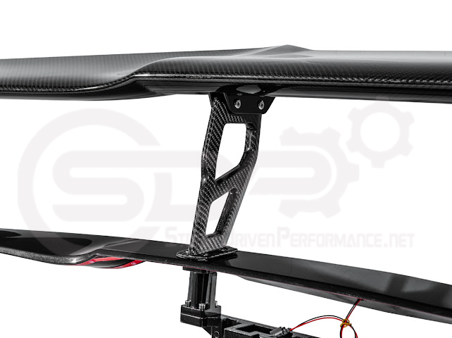 2014-2019 CHEVROLET CORVETTE C7  | EXTENDED REAR HIGH SPOILER WITH WING RISER