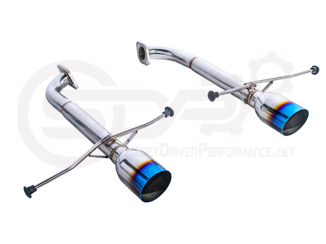 2019-PRESENT SUBARU ASCENT | MUFFLER DELETE AXLE BACK EXHAUST (CHROME OR BURNT BLUE TIPS)