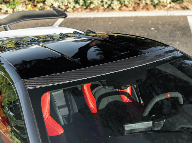 2020-UP CORVETTE C8 WINDSHIELD UPPER MOLDING TRIM SURROUNDING