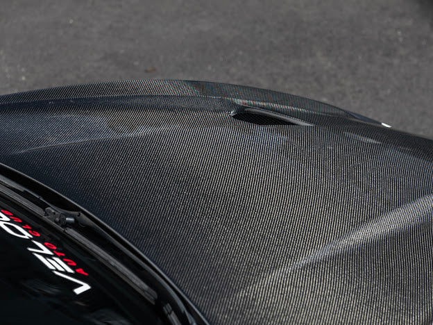 2014-Up Infiniti Q50 V37 | Performance CARBON FIBER Front Vented Hood