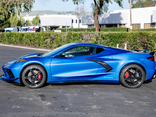2020+ CHEVROLET CORVETTE C8 STINGRAY | Z06 PACKAGE SIDE SKIRTS ROCKER PANELS GROUND EFFECTS