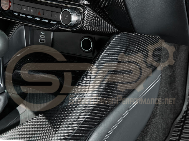 2024-UP FORD MUSTANG S650 | CARBON FIBER  ALL INCLUSIVE CENTER CONSOLE COVER