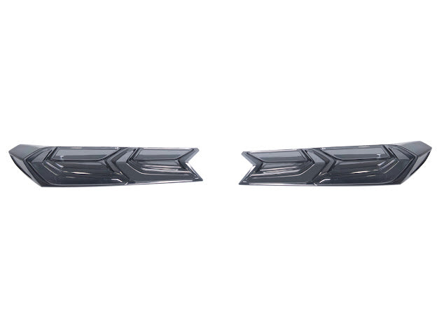 2020+ CHEVROLET CORVETTE C8 DARK TINTED REAR LIGHT COVER