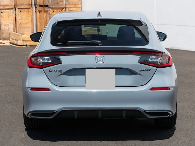 2022-UP HONDA CIVIC HATCHBACK | JDM STYLE REAR ROOF WINDOW VISOR