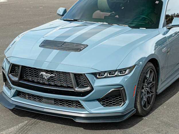 2024-UP FORD MUSTANG S650 | FRONT UPPER & LOWER SIDE GRILLE INSERTS PAIR