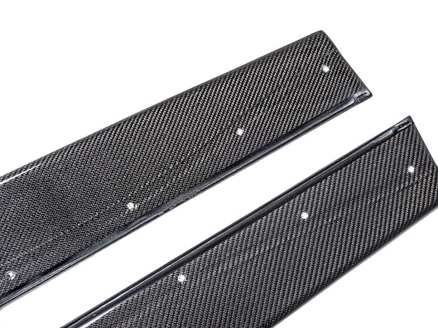 2015-2020 BMW F82 / F83 M4 | M-PERFORMANCE EXTENDED STYLE CARBON FIBER SIDE SKIRTS ROCKER PANELS GROUND EFFECTS