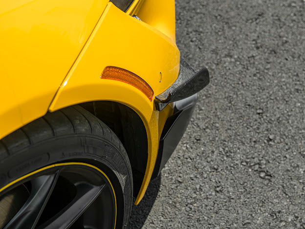 2020-Up Toyota GR Supra A90 A91 | SDP Performance Style CARBON FIBER Front Bumper Canard Splitter (Pair)